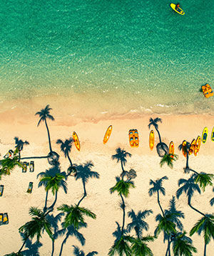 Plage en République Dominicaine