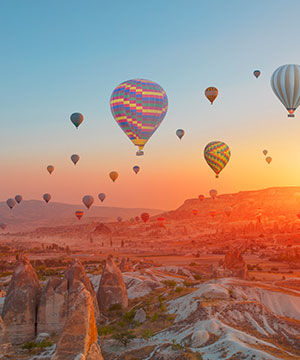 Montgolfières en Turquie