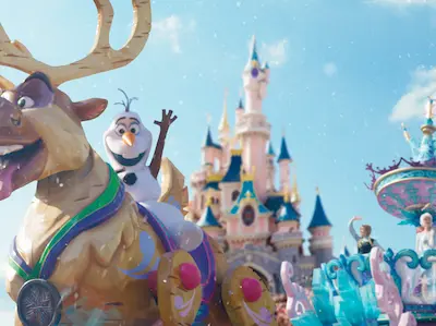 Olaf à Disneyland Paris