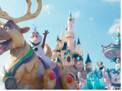 Olaf à Disneyland Paris