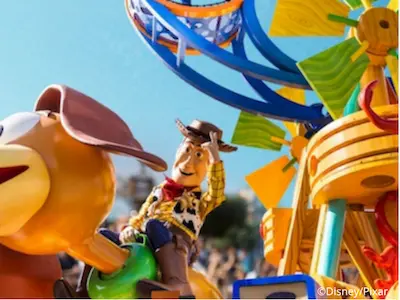 Peter Pan a la parade Disney