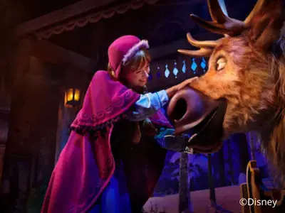 Anna et Sven la reine des neiges
