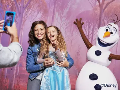 Olaf à Disneyland Paris
