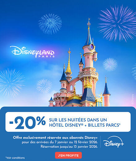 Offre Disney+ | Disneyland Paris | Carrefour Voyages