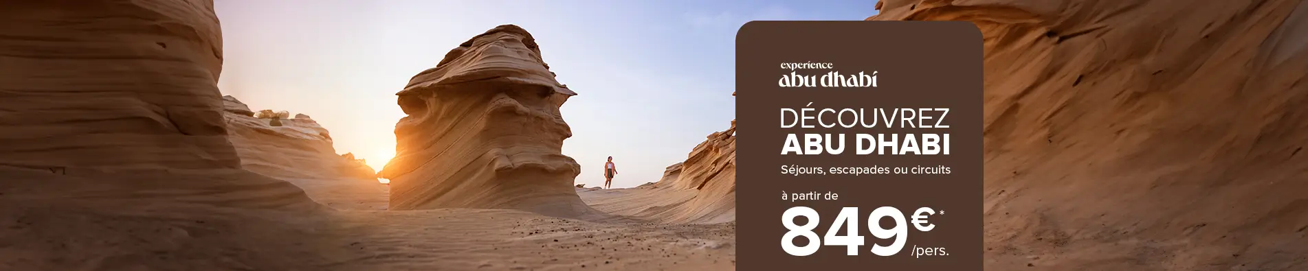 Découvrez nos offres de voyage à Abu Dhabi