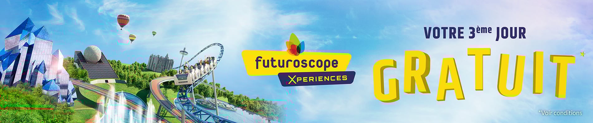Futuroscope offre 30