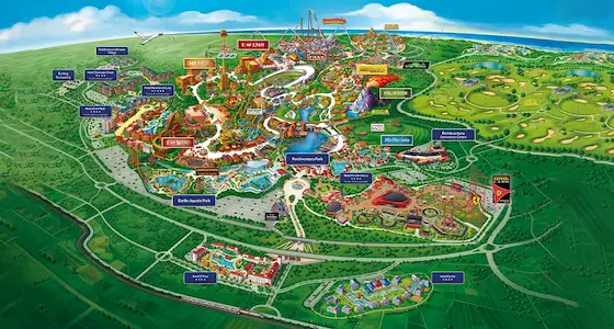 Maps PortAventura World