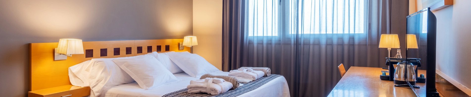 Chambre de l'Hotel Vila centric