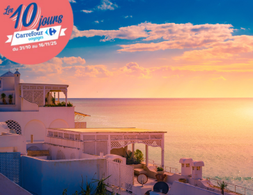 paysage coucher de soleil tunisie