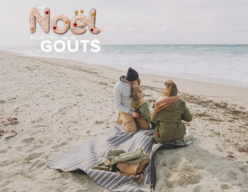 plage famille en hiver en france