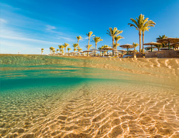paysage coucher de soleil tunisie