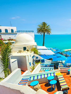 Sidi Bou Said en Tunisie