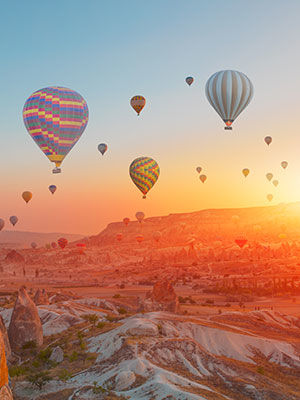 Montgolfières en Turquie