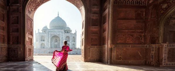 Taj Mahal en Inde