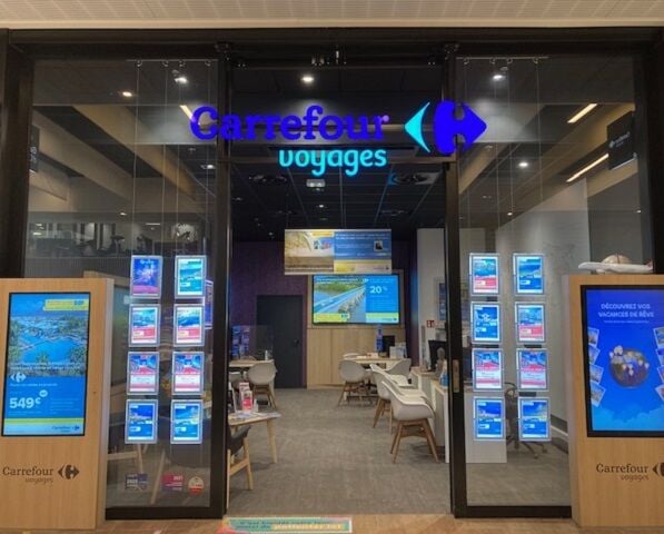 agence voyage carrefour grand littoral