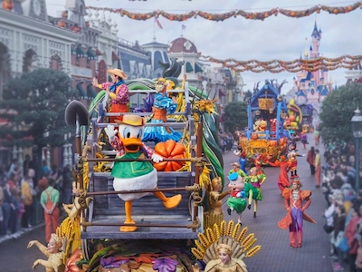 Ambiance Halloween à Disney