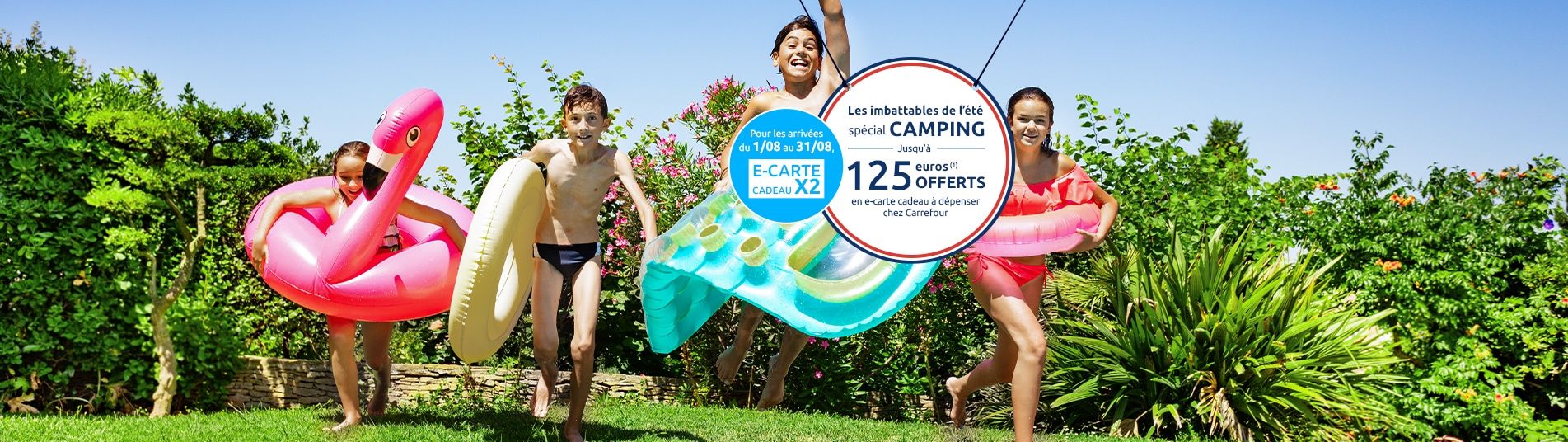Enfants à la piscine