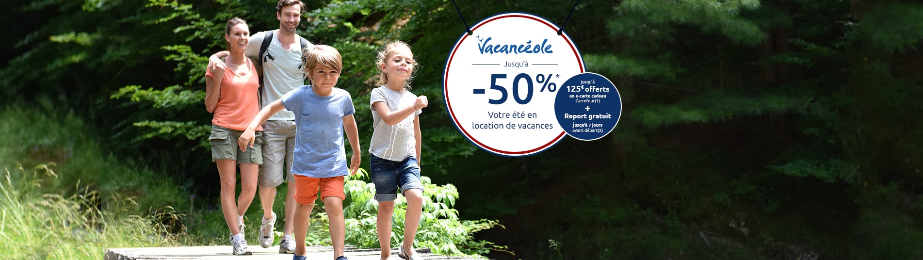 Famille à la campagne