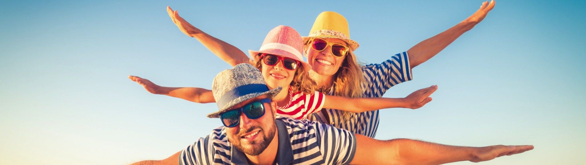 Famille en vacances