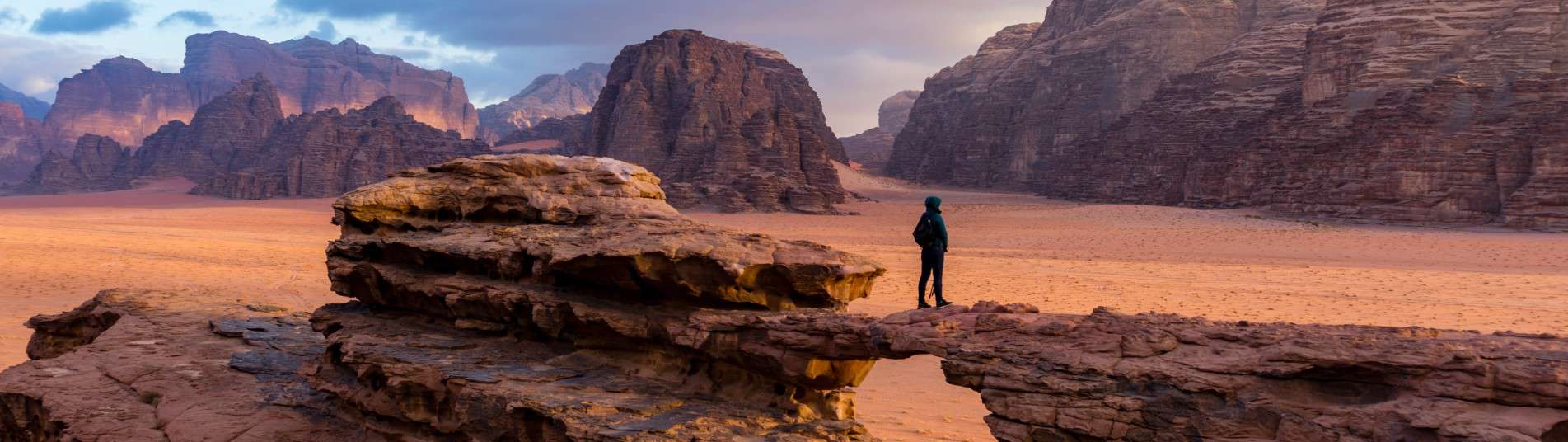 Désert du Wadi Rum en Jordanie