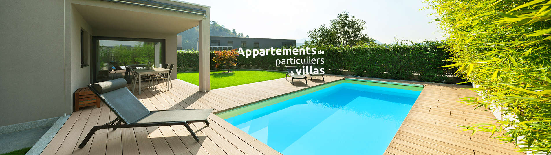 Piscine dans une villa