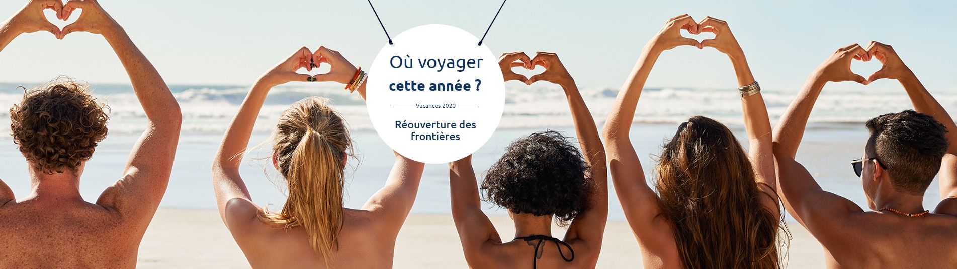 Amis à la plage