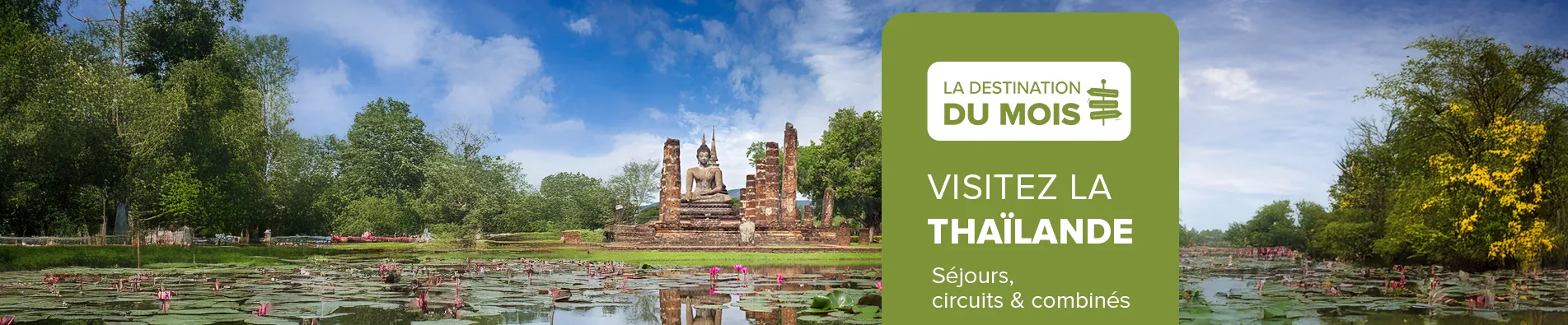 destination du mois la Thaïlande
