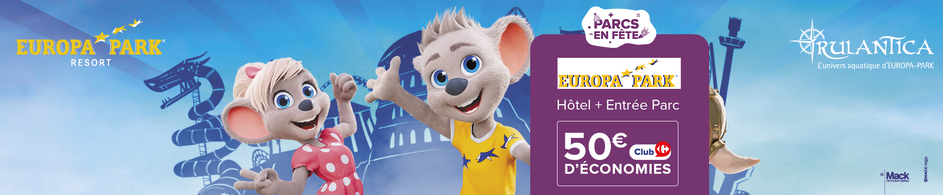 Europa Park OP Multi Parcs Fidélité