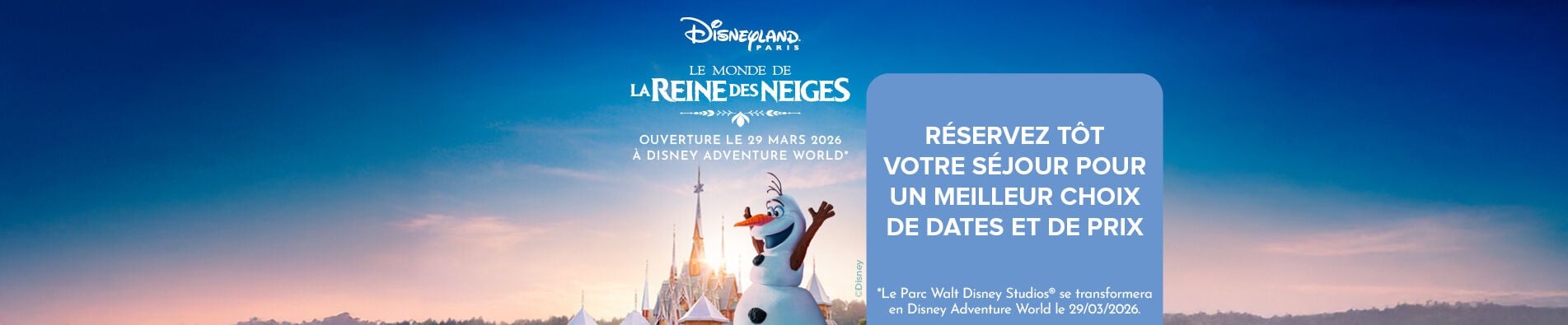 Reine des Neiges World of Frozen