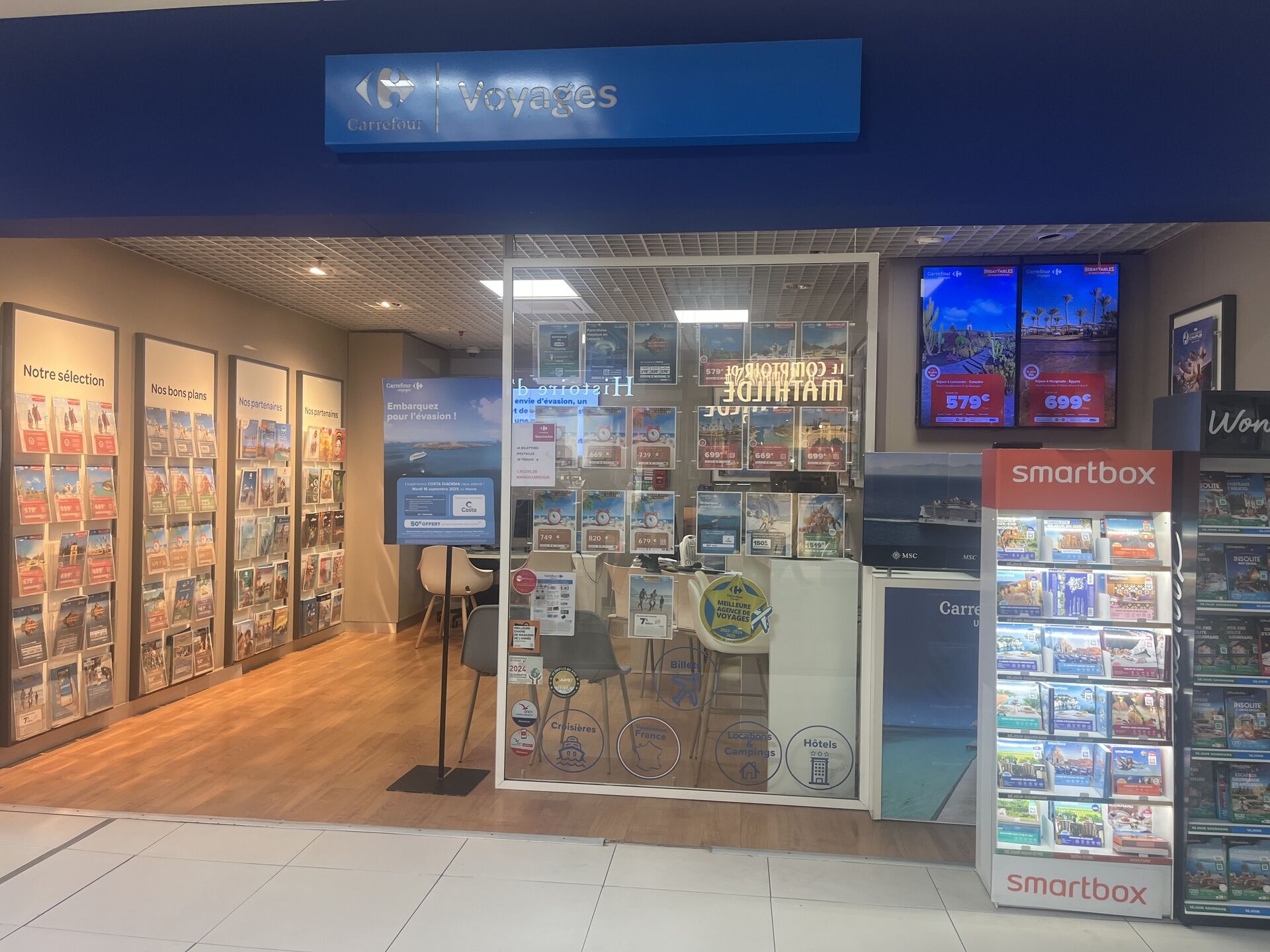 Image de l'agence Carrefour Voyages Saint Brice sous Forêt