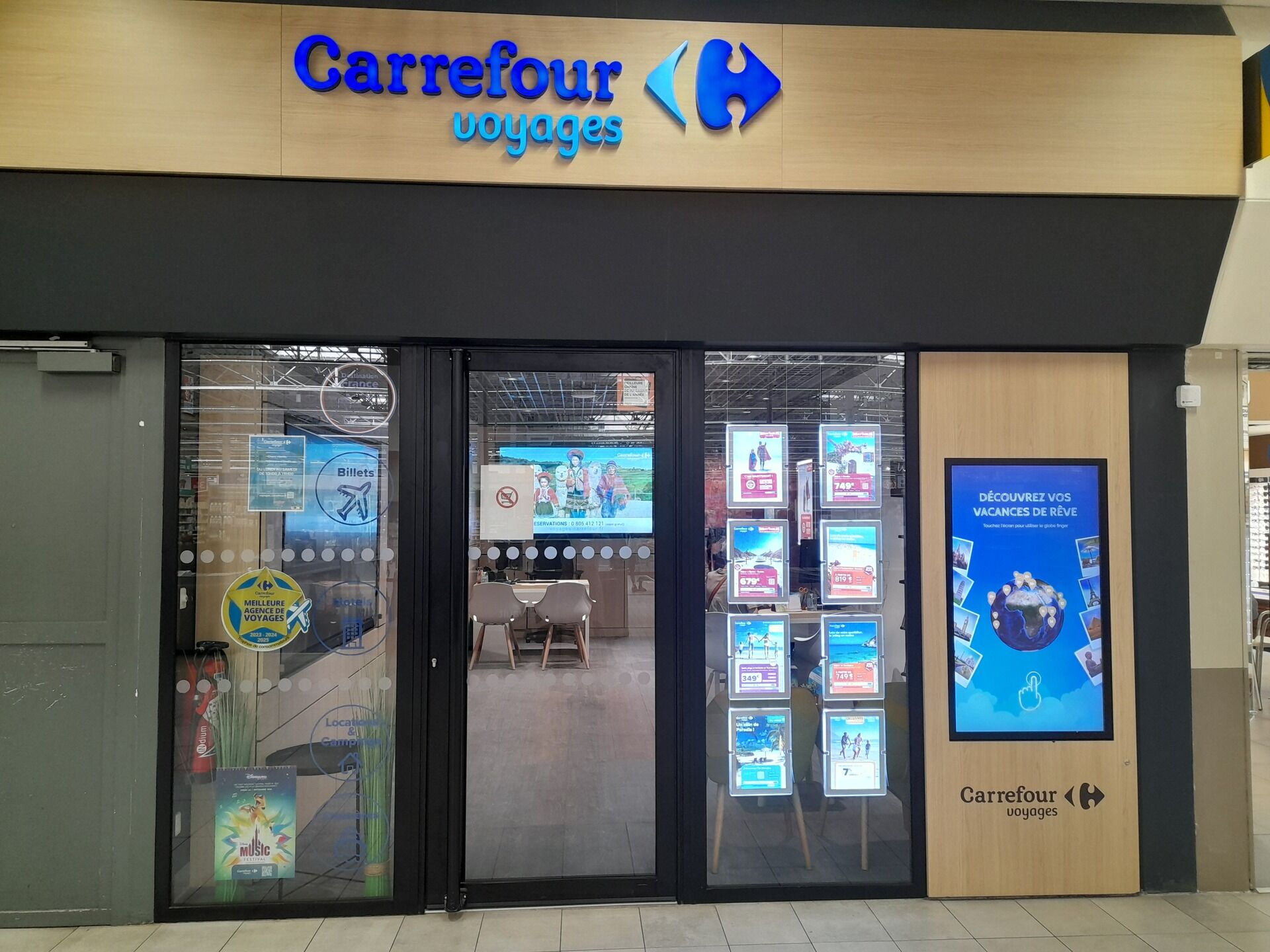 Image de l'agence Carrefour Voyages Nantes Beaujoire