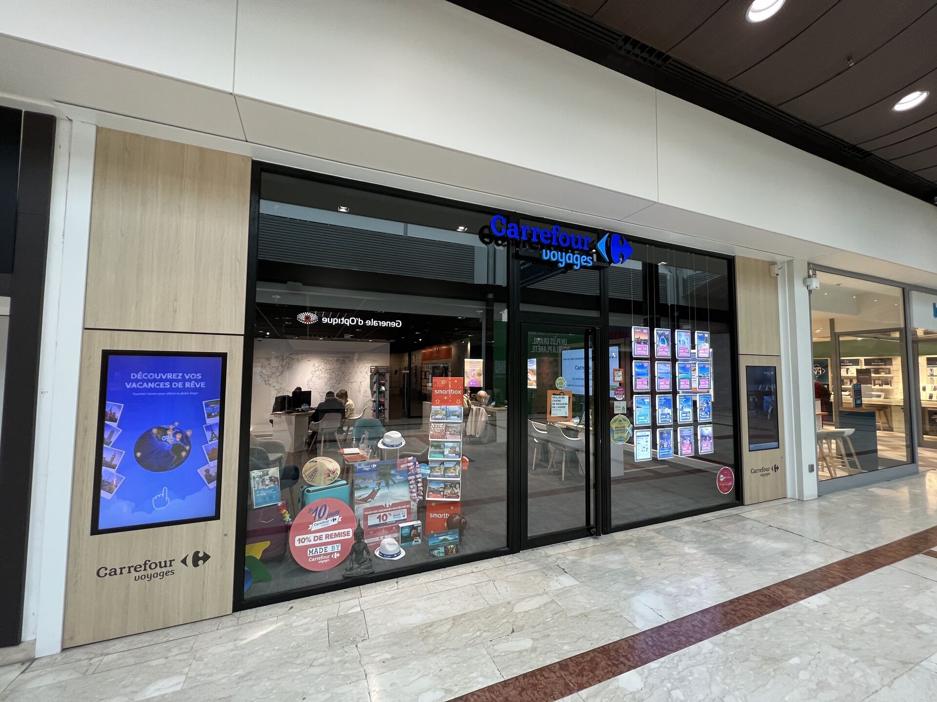 Image de l'agence Carrefour Voyages Les Ulis