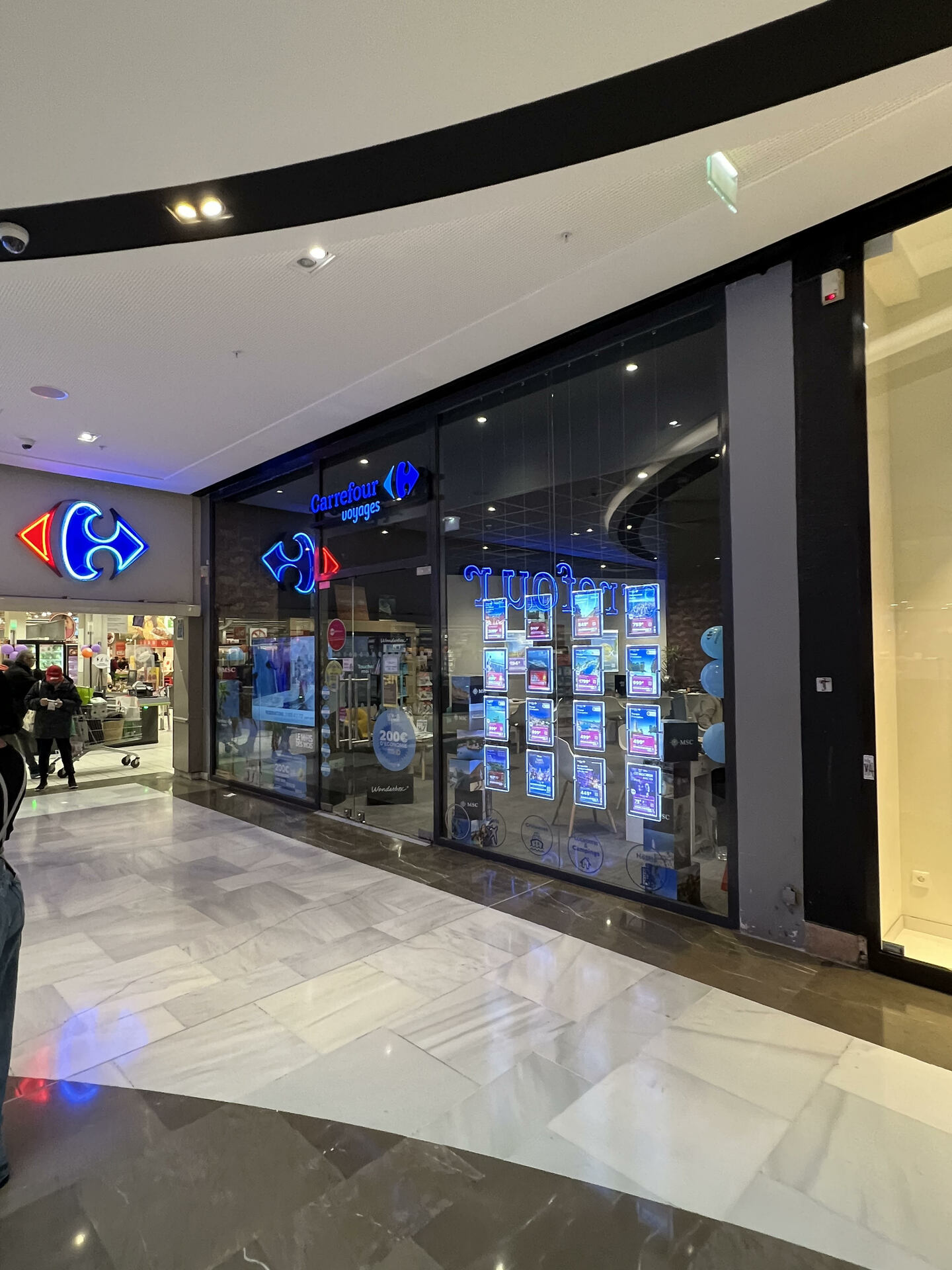 Image de l'agence Carrefour Voyages Rosny