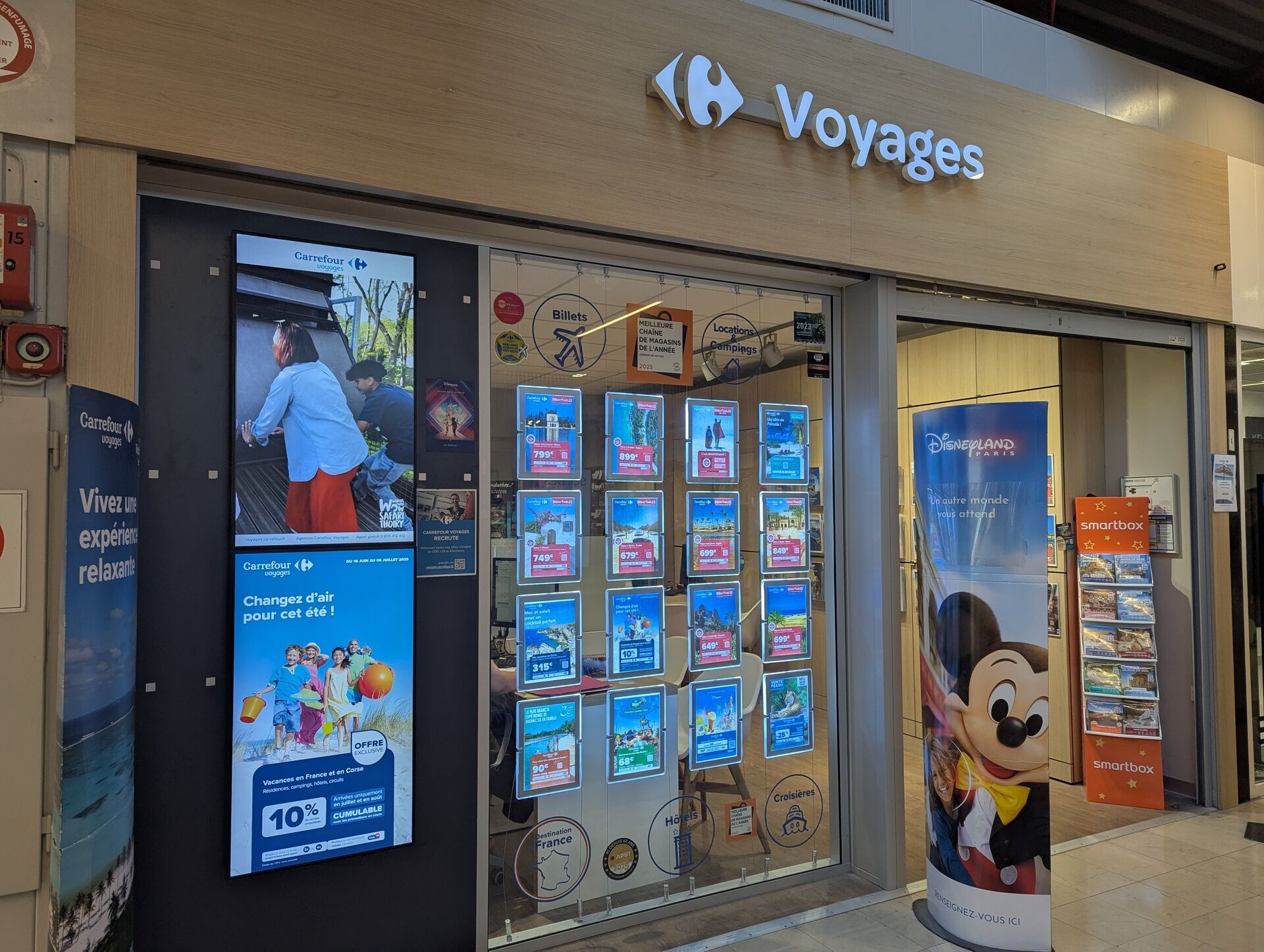 Image de l'agence Carrefour Voyages Besançon Valentin