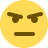 émoji énerver