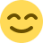 émoji souriant